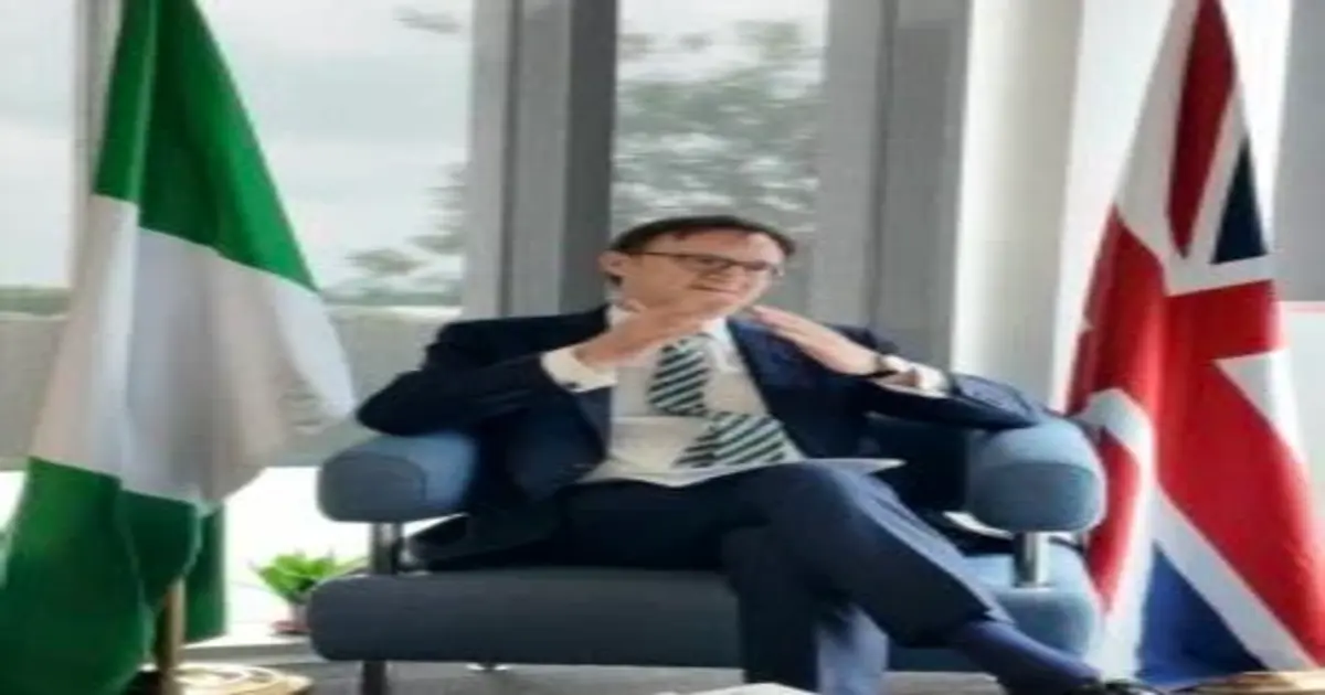 Dr Richard Montgomery, British High Commissioner to Nigeria.