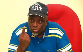 JAMB Registrar Prof Ishaq Oloyede speaking at a meeting with state commissioners for education in Lagos