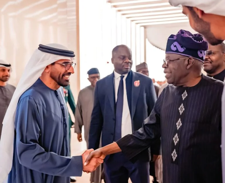 Picture of President Bola Tinubu Arrives in Abu Dhabi for 2026 Sustainability Week