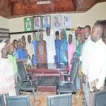 Ezhiba community leaders appealing for reconstruction of the dilapidated Ezhiba/Akpata road in Nasarawa State.
