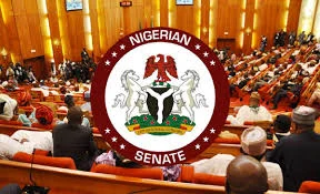 Nigerian Senate during plenary session debating revenue allocation formula