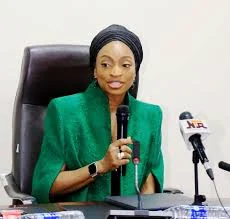 Nigeria’s Minister of Industry, Trade and Investment appearing before the Senate Committee on Trade and Investment during the 2026 budget defence