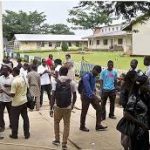 Students walk across a Nigerian university campus as institutions gain international recognition in the Times Higher Education Sustainability Impact Rankings 2026.