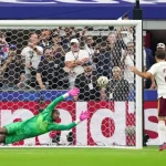 Spain players celebrate after a 2-0 victory over France in the 2026 FIFA World Cup semi-final.