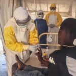 Healthcare workers responding to a Lassa fever case in Nigeria.