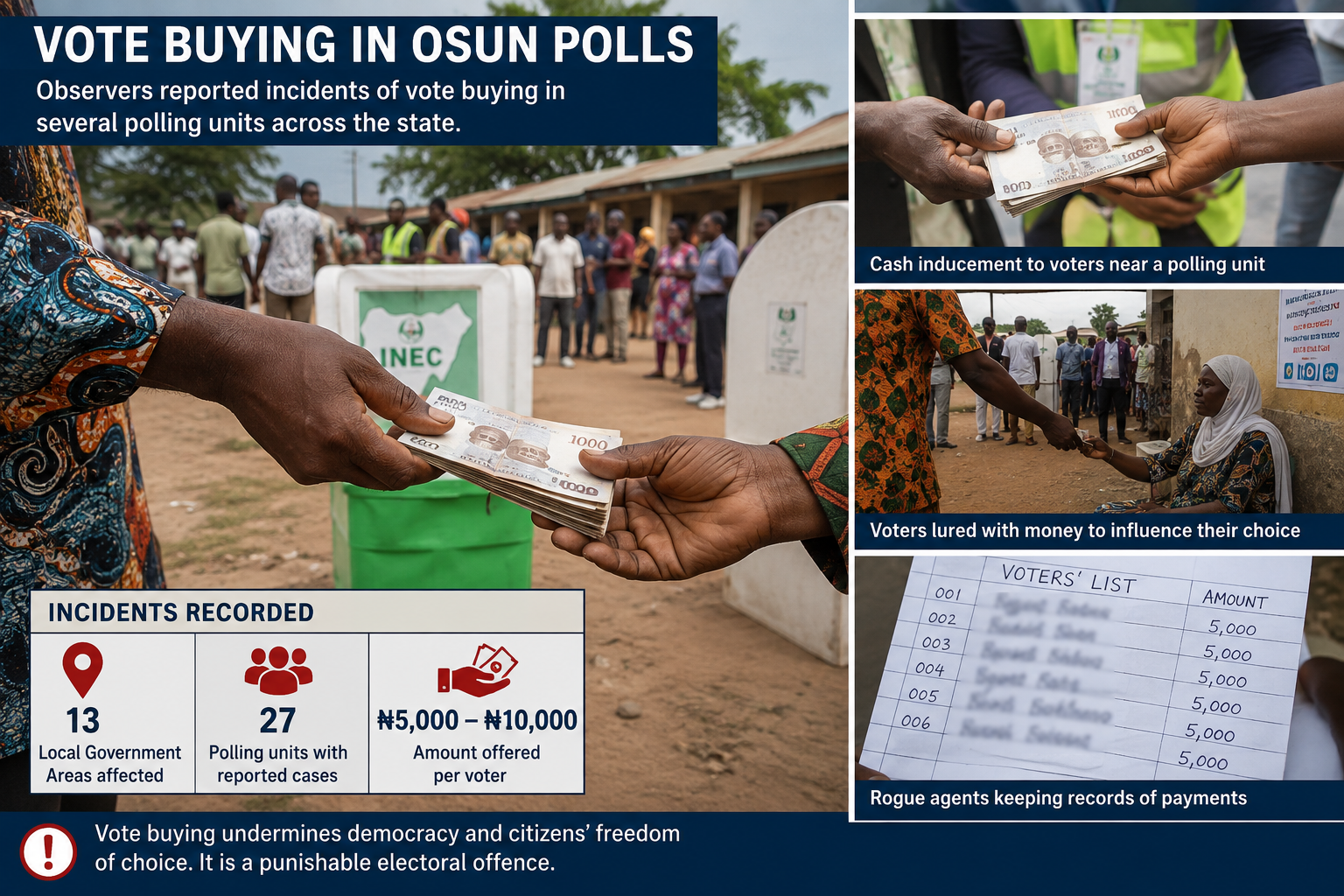Nigeria Civil Society Situation Room news conference on Osun governorship election