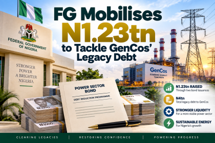 FG mobilises N1.23tn through bond issuances to address GenCos’ legacy debt and strengthen Nigeria’s electricity sector