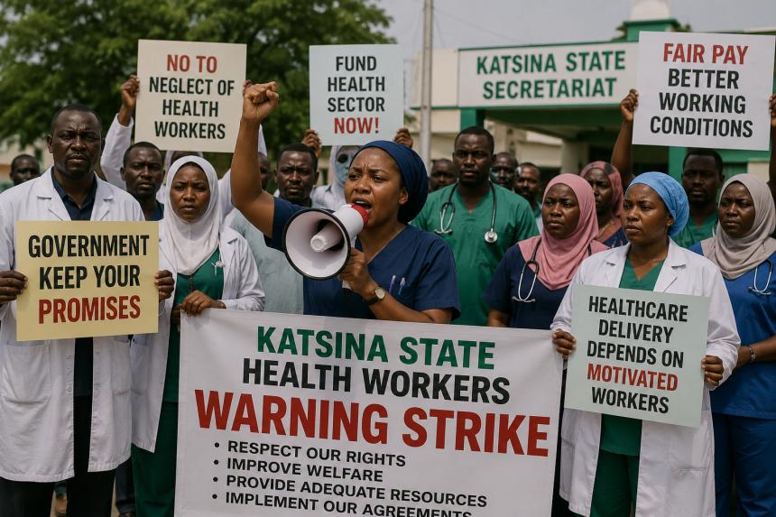 Health workers in Katsina State preparing for industrial action