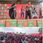 Ice Prince performing at the Indomie Palooza concert in Abuja