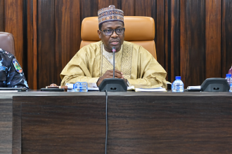 INEC Chairman Joash Amupitan inaugurates the Electoral Logistics Committee ahead of Nigeria’s 2027 general elections.