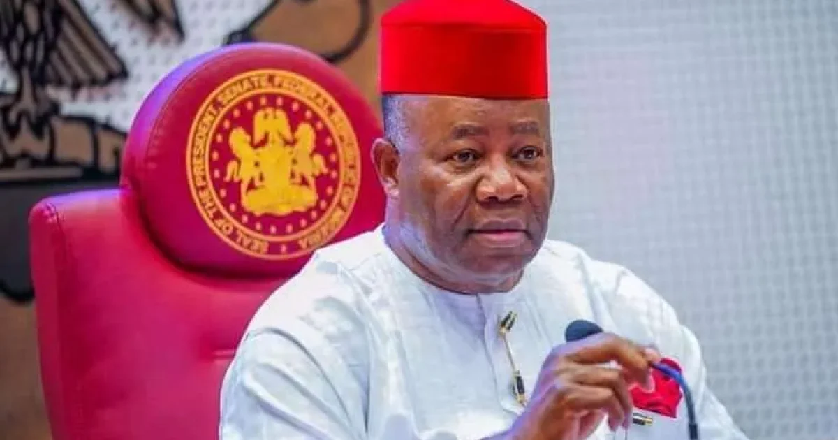 President Tinubu and Senate President, Akpabio
