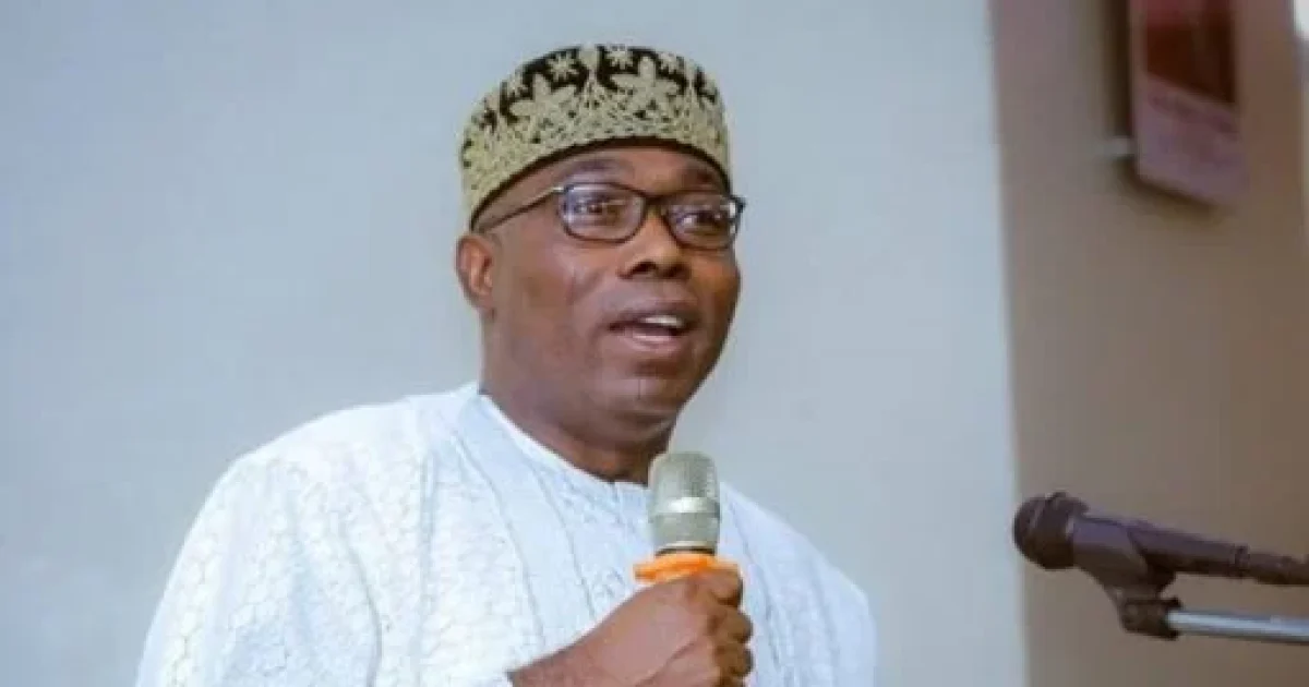 DP presidential candidate Adewole Adebayo speaks during an interview on ARISE News, accusing President Bola Tinubu of interfering in opposition political parties ahead of the 2027 elections.