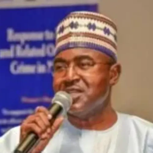The Chairman, National Drug Law Enforcement Agency (NDLEA), retired Brig. Gen. Buba Marwa