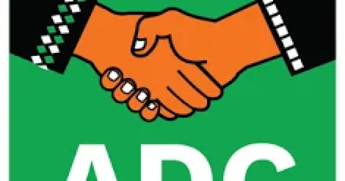 Logo of the African Democratic Congress (ADC), a Nigerian political party.