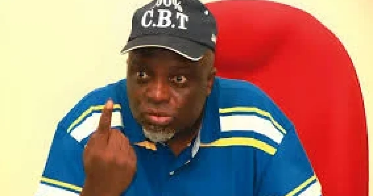 JAMB Registrar Prof Ishaq Oloyede speaking at a meeting with state commissioners for education in Lagos