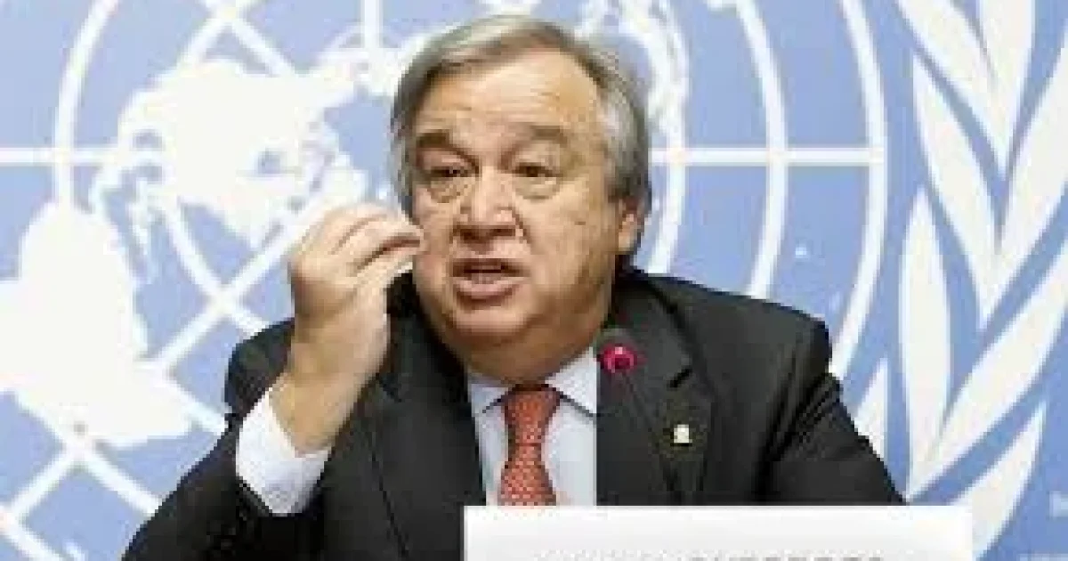 UN Secretary-General António Guterres expresses condolences following the deadly school shooting in Tumbler Ridge, British Columbia.