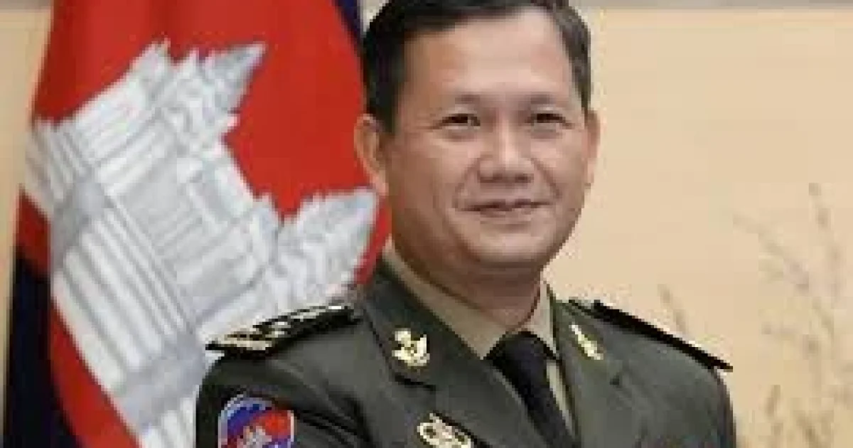 Hun Manet, Prime Minister of Cambodia
