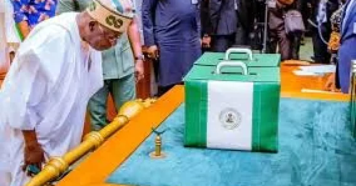 Cover of Nigeria’s 2026 Appropriation Bill titled “Budget of Consolidation, Renewed Resilience and Shared Prosperity.”