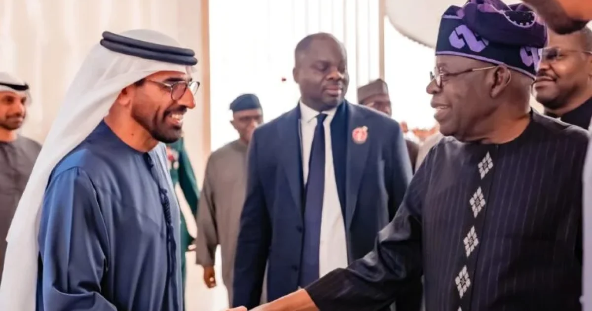 President Bola Tinubu, Sunday arrived Abu Dhabi for the 2026 Abu Dhabi Sustainability Week.