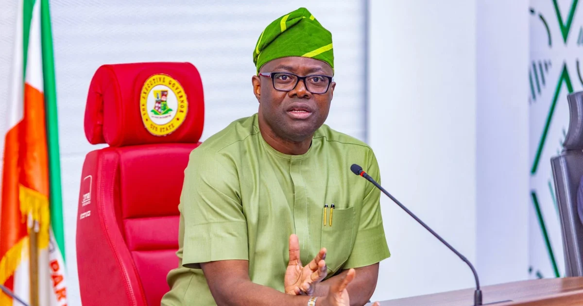 Oyo Governor, Seyi Makinde officially enters 2027 presidential race